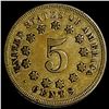 Image 2 : 1868 Shield Nickel CLOSELY UNCIRCULATED