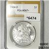 Image 1 : 1904-O Morgan Silver Dollar PGA-MS67+