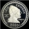 Image 1 : 2000 Leif Erickson Silver Dollar GEM PROOF