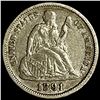 Image 1 : 1891 Seated Liberty Dime CLOSELY UNCIRCULATED