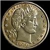 Image 1 : 1900-S Barber Quarter UNCIRCULATED
