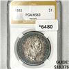 Image 1 : 1883 Hawaii Silver Dollar PGA-MS63