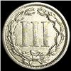 Image 2 : 1873 Nickel Three Cent LIGHTLY CIRCULATED