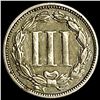 Image 2 : 1867 Nickel Three Cent LIGHTLY CIRCULATED