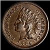Image 1 : 1884 Indian Head Cent CLOSELY UNCIRCULATED