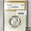 Image 1 : 1918-S Standing Liberty Quarter PGA-MS64+