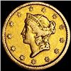 Image 1 : 1850 Rare Gold Dollar NEARLY UNCIRCULATED