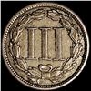 Image 2 : 1881 Nickel Three Cent ABOUT UNCIRCULATED
