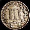Image 2 : 1881 Nickel Three Cent NEARLY UNCIRCULATED