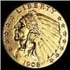 Image 1 : 1908 $2.50 Gold Quarter Eagle CLOSELY