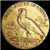 Image 2 : 1908 $2.50 Gold Quarter Eagle CLOSELY