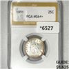 Image 1 : 1891 Standing Liberty Quarter PGA-MS64+