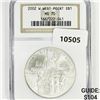 Image 1 : 2002-W West Point Silver Dollar PCGS-MS70
