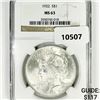 Image 1 : 1922 Silver Peace Dollar NGC-MS63