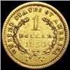Image 2 : 1850 Rare Gold Dollar CLOSELY UNCIRCULATED
