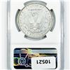 Image 2 : 1878 7TF Morgan Silver Dollar NGC-MS60 Rev of 79