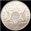 Image 1 : 1861 Silver Three Cent UNCIRCULATED