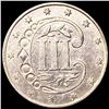 Image 2 : 1861 Silver Three Cent UNCIRCULATED
