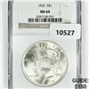 Image 1 : 1922 Silver Peace Dollar NGC-MS64