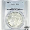 Image 1 : 1883-O Morgan Silver Dollar PCGS-MS62