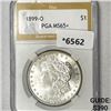 Image 1 : 1899-O Morgan Silver Dollar PGA-MS65+