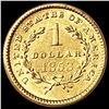 Image 2 : 1853 Rare Gold Dollar UNCIRCULATED