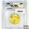 Image 1 : 1986 $25 1/2oz American Gold Eagle ICG-MS69