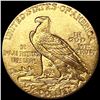 Image 2 : 1909 $2.50 Gold Quarter Eagle UNCIRCULATED