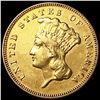 Image 1 : 1878 $3 Gold Piece UNCIRCULATED