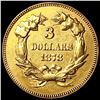 Image 2 : 1878 $3 Gold Piece UNCIRCULATED