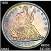Image 1 : 1850 Seated Liberty Half Dollar GEM BU