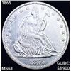 Image 1 : 1865 Seated Liberty Half Dollar CHOICE BU