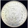 Image 2 : 1890-CC Tailbar Morgan Silver Dollar CHOICE BU