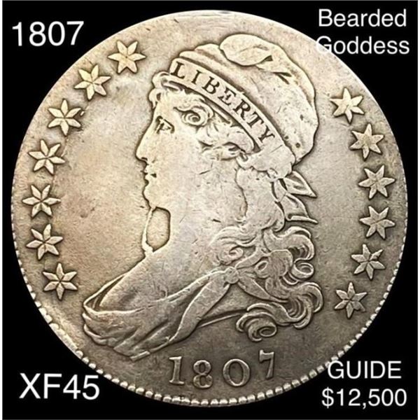 1807 Capped Bust Half Dollar LIGHT CIRC
