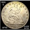 Image 2 : 1855-S Seated Half Dollar LIGHTLY CIRCULATED