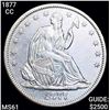 Image 1 : 1877-CC Seated Liberty Half Dollar UNCIRCULATED