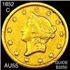 Image 1 : 1852-C Rare Gold Dollar CHOICE AU