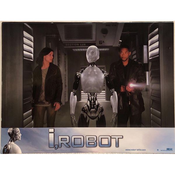 I, Robot original 2004 mini French lobby card