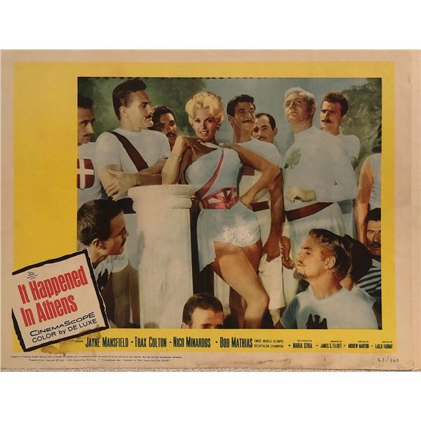 Elvis Presley It Happened In Athens original 1962 vintage lobby card
