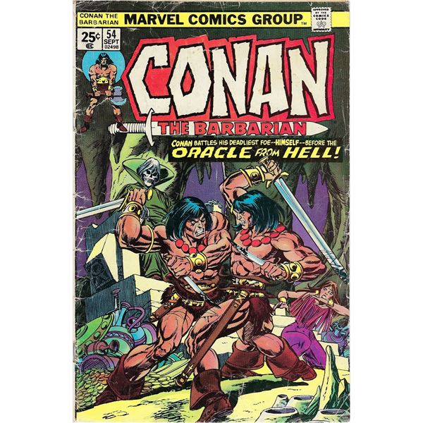 Conan The Barbarian Marvel Comic Book #54