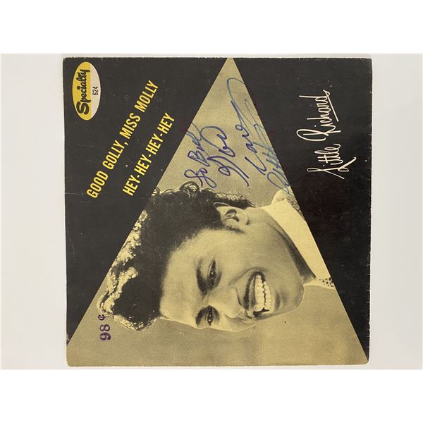 Little Richard signed 45 record sleeve