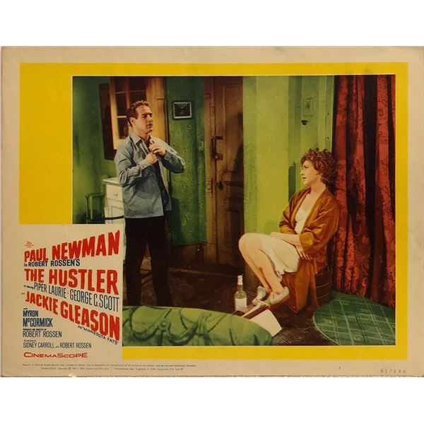 The Hustler original 1961 vintage lobby card