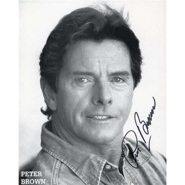 Peter Brown signed photo