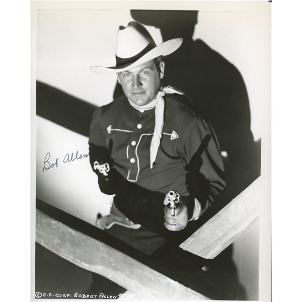 Bob Allen signed photo