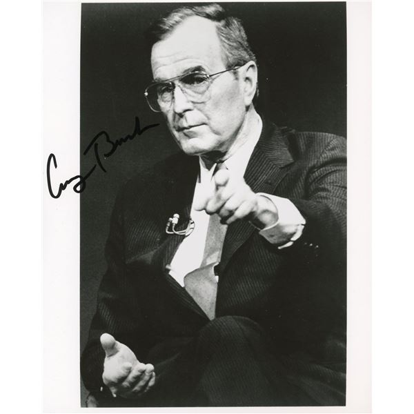 George H.W. Bush signed photo