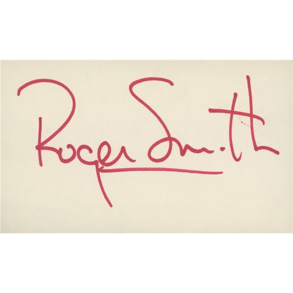 77 Sunset Strip Roger Smith signature cut
