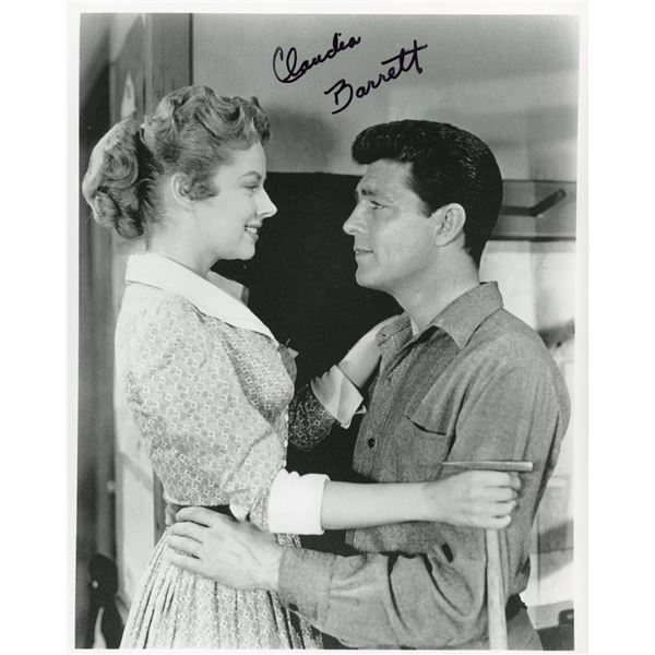 Claudia Barrett signed photo