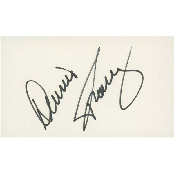 Dennis Franz NYPD Blue signature cut