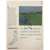 Image 1 : Professional golfer Jim Gallagher Jr. signed magazine page