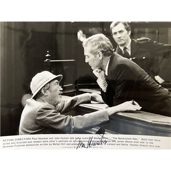 John Huston signed movie photo